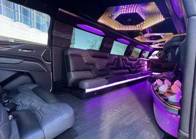 Escalade Limo Rental Black Dallas